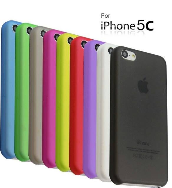 iPhone 5C – Matte Soft Cases – Phone Case Murah